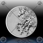 2 x 1oz GERMANIA 5 Mark 2026 (Germania Beasts: Sleipnir) BU
